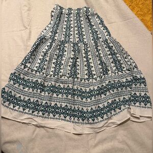 Figueira & Flower Patterned Skirt